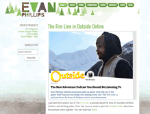 Tablet Screenshot of evanphillips.net